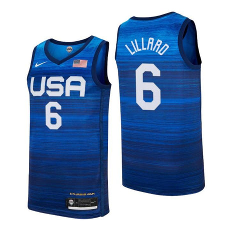 Damian Lillard Team USA Olympics Player Jersey - Jersey and Sneakers