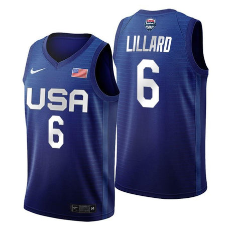 Damian Lillard Team USA Olympics Jersey - Jersey and Sneakers