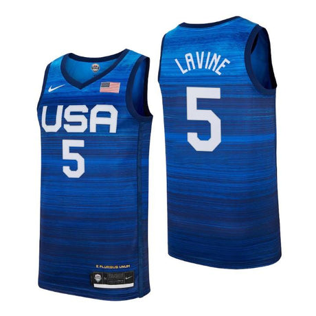 Zach LaVine Team USA Olympics Player Jersey - Jersey and Sneakers