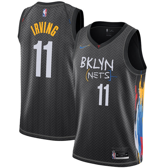 Kyrie Irving Brooklyn Nets 2020-21 City Edition Jersey - Jersey and Sneakers