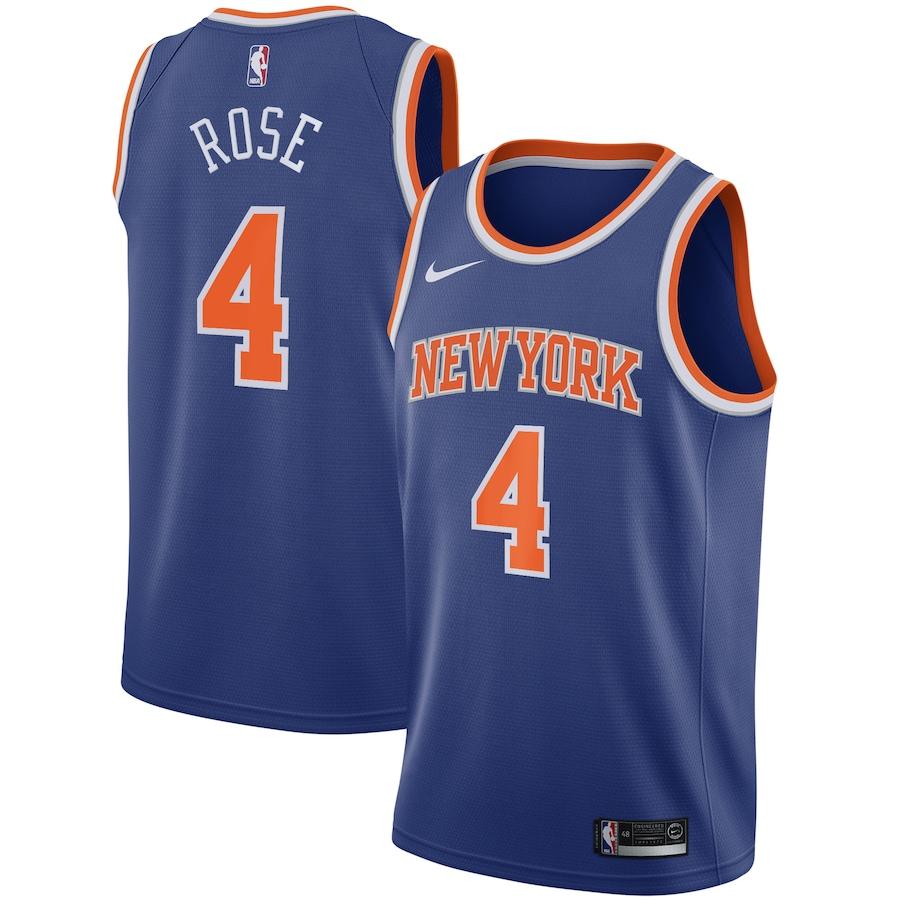 D rose in knicks jersey on sale