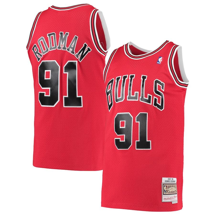 Dennis Rodman Chicago Bulls Jersey - Jersey and Sneakers