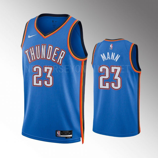 Tre Mann Oklahoma City Thunder Jersey - Jersey and Sneakers