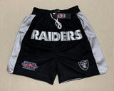 Las Vegas Raiders Football Shorts - Jersey and Sneakers